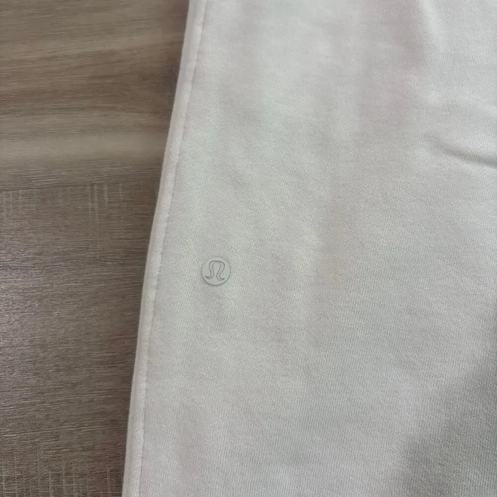 Lululemon Scuba Relaxed High-Rise Jogger White Opal Women Size 6